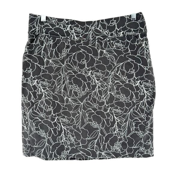 Duluth Trading Co. NoGA Naturale Cotton Skort Grey Pattern Size XS Golf Tennis - Picture 4 of 11